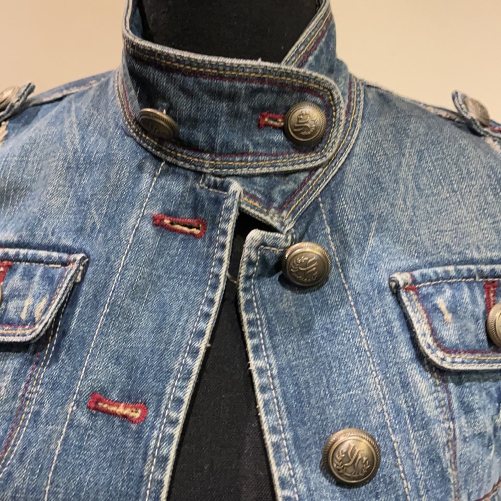 Unique Denim Jacket - image 3